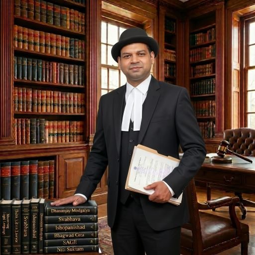 Dhananjay Modgalya in Court Gown